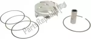 ATHENA S4F07680007A piston kit (a), standard bore 76.75mm - Bottom side