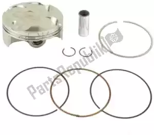 ATHENA S4F07680012A forged piston kit (250cc) (a), 76.76mm standard bore - Bottom side
