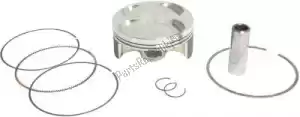 ATHENA S4F07700003B piston kit (b), standard bore 76.96mm, 12.6:1 compression - Bottom side