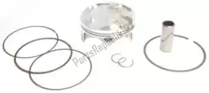 ATHENA S4F07700006A piston kit (a), standard bore 76.95mm, 12.6:1 compression - Bottom side