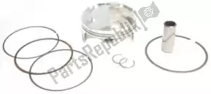 ATHENA S4F07700006B piston kit (b), standard bore 76.96mm, 12.6:1 compression - Bottom side