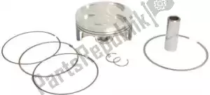 ATHENA S4F07700007B piston kit (b), standard bore 76.96mm, 13.5:1 comp - Bottom side