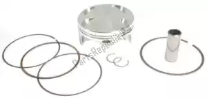 ATHENA S4F07700017B piston kit (b), standard bore 76.97mm, 13.5:1 compression - Bottom side