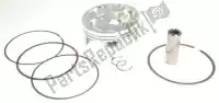 S4F07700019A, Athena, Kit de pistons (a), alésage standard 76,96 mm, compression 13,5: 1    , Nouveau