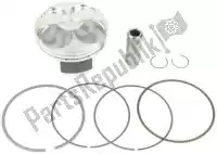 S4F07700028A, Athena, Piston kit (a), standard bore 76.96mm    , New