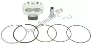 ATHENA S4F08100005B forged piston kit (276cc big bore) (b), 81mm bore - Bottom side