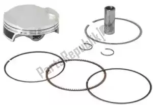 ATHENA S4F08200005B forged piston kit (280cc big bore) (b), 4.00mm oversize to 81.96mm - Bottom side