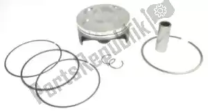 ATHENA S4F08300009A forged piston kit (290cc big bore) (a), 6.00mm oversize to 82.95mm,12.7:1 compression - Bottom side