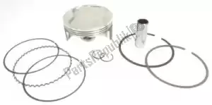 ATHENA S4F09400002B piston kit (435cc big bore) (b), 4.00mm oversize to 93.95mm - Bottom side