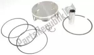 ATHENA S4F09600002B piston kit (b), standard bore 95.96mm, 11.5:1 compression - Bottom side