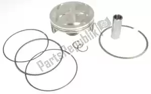 ATHENA S4F09600010B piston kit (b), standard bore 95.97mm, 13.5:1 compression - Bottom side