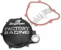 BOYCC07AB, Boyesen, Sv black clutch cover with gasket    , Nieuw