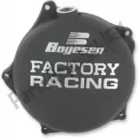 BOYCC17AB, Boyesen, Sv black clutch cover with gasket    , Nieuw