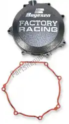 sv silver clutch cover with gasket van Boyesen, met onderdeel nummer BOYCC18, bestel je hier online: