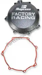 BOYESEN BOYCC18 sv silver clutch cover with gasket - Onderkant