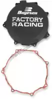 BOYCC18B, Boyesen, Sv black clutch cover with gasket    , Nieuw