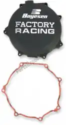 sv black clutch cover with gasket van Boyesen, met onderdeel nummer BOYCC18B, bestel je hier online: