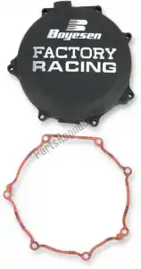 BOYESEN BOYCC18B sv black clutch cover with gasket - Onderkant