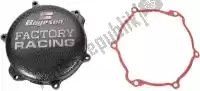 BOYCC33, Boyesen, Sv silver clutch cover with gasket    , Nieuw