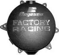 BOYCC44B, Boyesen, Sv black clutch cover with gasket    , New