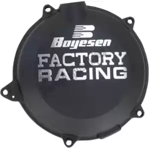 BOYESEN BOYCC45B sv black clutch cover with gasket - Bottom side