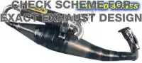 AR33511EN, Arrow, Exh extreme dark scooter exhaust    , New