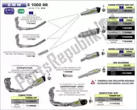 AR71824MK, Arrow, Exh race-tech carbon, carbon end cap    , Nieuw