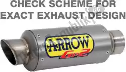 Here you can order the exh gp2 dark from Arrow, with part number AR71001GPI: