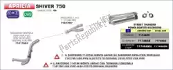 Ici, vous pouvez commander le exh 1 en 2 tuyau intermédiaire auprès de Arrow , avec le numéro de pièce AR71437MI:
