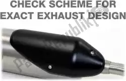 Here you can order the exh reflex 2. 0 exhaust from Arrow, with part number AR53526STP: