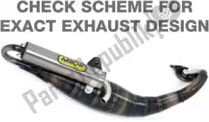 ARROW AR33515ET exh extreme scooter exhaust - Upper side