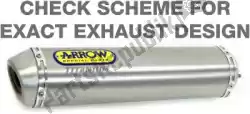 Here you can order the exh all road 2t exhaust eec from Arrow, with part number AR52524SU:
