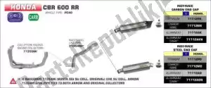 ARROW AR71712AO exh indy race alumínio eec - Lado inferior