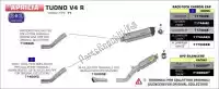 AR71406MI, Arrow, Exh mid pipe for stock collectors    , New