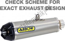 Here you can order the exh works titanium, carbon end cap eec from Arrow, with part number AR71765PK: