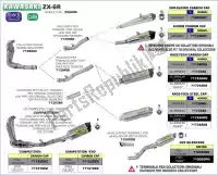 AR71393MI, Arrow, Exh mid-pipe for race-tech silencers    , Nieuw