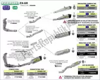 AR71734AK, Arrow, Exh race tech aluminum, carbon end cap    , New