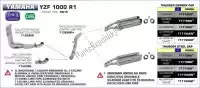 AR71363MI, Arrow, Exh mid pipe para colecionadores de estoque    , Novo