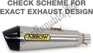 ARROW AR71494MI exh mid-pipe para silenciadores x-kone - imagem 18 de 18