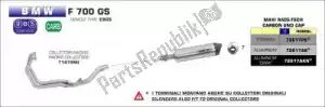ARROW AR72617PK exh maxi race tech titanium, carbon end cap - Lower part