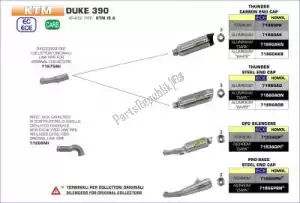 ARROW AR71860AO exh trueno de aluminio - imagen 29 de 31