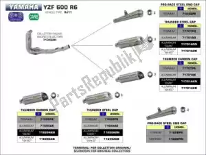 ARROW AR71699AO exh thunder aluminum for stock collectors eec - Right side