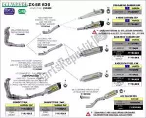ARROW AR71394MI exh mid-pipe for race-tech silencers - Upper side