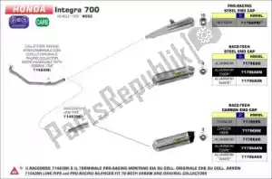 ARROW AR71796MK exh race tech carbonio, fondello in carbonio - immagine 34 di 38