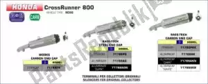 ARROW AR71788PO exh race-tech titanium for stock collectors - Bovenkant