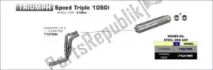 ARROW AR71370MI exh 1 into 2 mid-pipe for stock collectors - Bovenkant