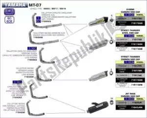 ARROW AR71642MI coletores de corrida exh para silenciadores de corrida a jato - imagem 17 de 21