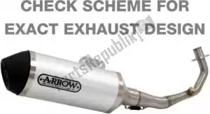 ARROW AR53505ANN exh urban aluminium dark with dark end cap - Linkerkant