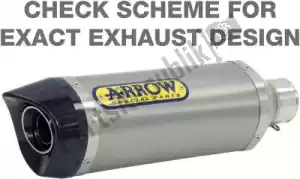 ARROW AR71699AO exh thunder aluminium for stock collectors eec - Overzicht