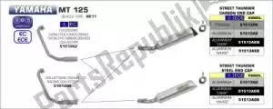ARROW AR51513AOB exh trueno aluminio blanco - Lado superior